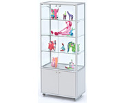 Schrank Vitrine mit Unterschrank 1