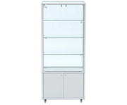 Schrank Vitrine mit Unterschrank 7