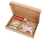 Betzold Magnetischer Notensatz weiß/rot 3