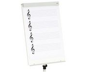 Betzold Musik Flipchart Block mit Notenlinien und Violinschlüssel 3