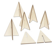 3 D Steckbäume 6 Stück 2