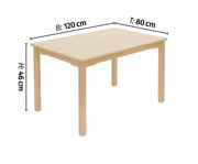 Betzold Rechtecktisch Tomber 6