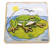 beleduc Lagenpuzzle Frosch 1