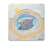 beleduc Lagenpuzzle Frosch 6