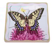 beleduc Lagenpuzzle Schmetterling 1