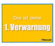 Betzold Verwarnungskärtchen im Etui 110 Stück 2