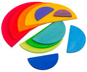 GRIMMS Großes Regenbogen Halbkreise Bauset 2