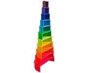 GRIMMS Großes Regenbogen Halbkreise Bauset 3