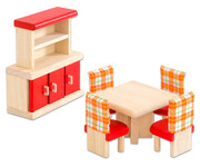 PLANTOYS Puppenhausmöbel Neo Esszimmer 1