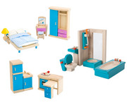 PLANTOYS Puppenhausmöbel Set 1 1
