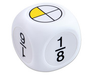 Betzold Würfel mit Brüchen 5 cm 3