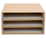 S O H O – 3er Schubladenbox Kraft 5