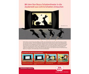 Ein Esel geht nach Bethlehem Schattentheater Set 4