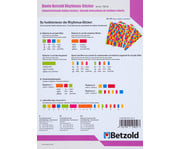 Betzold Musik Bunte Betzold Rhythmus Sticker 2