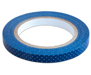 Washi Tape aus 5 Rollen Konfetti Neonorange Grau Mint Blau 7