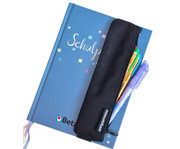 Eberhard Faber Stifte Etui mit Gummiband schwarz 1