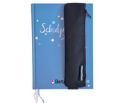 Eberhard Faber Stifte Etui mit Gummiband schwarz 7