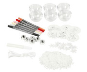 Foam Clay® Weihnachtskugeln Bastelset 1