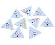 Tri Domino Zählen bis 12 3