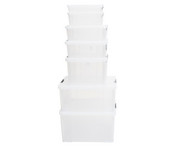 AllStore Aufbewahrungsbox mit Deckel 5 5 bis 85 l stapelbar 3