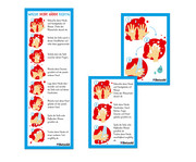 Betzold Aufkleber Händewaschen 10 Stück 1