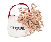 Betzold 50 Jahre Holzbuchstaben Set im Fühlbeutel 1