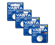 VARTA Knopfzelle CR2032 4 Stück 1