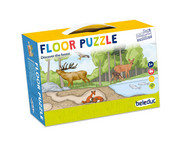 beleduc Bodenpuzzle Wald 4er Set 1