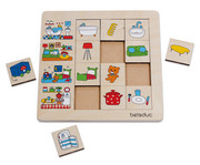 beleduc Sortierpuzzle Unser Zuhause 1