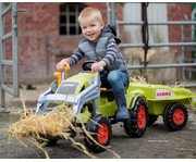 BIG CLAAS Trettraktor mit Anhänger 7