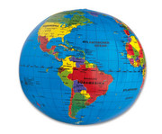 Aufblasbarer Globus Die Welt 3
