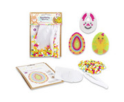 Bügelperlen Bastelset Ostern 12 Stück 1