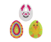 Bügelperlen Bastelset Ostern 12 Stück 3