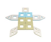 POLYDRON Magnetic Set Pastell 3