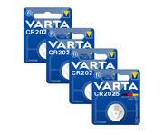 VARTA Knopfzelle CR2025 4 Stück 1