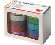 Glitzer Tape 10er Set bunt 1