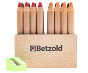 Betzold Buntstifte 48 Stück im Holzaufsteller mit Spitzer 2