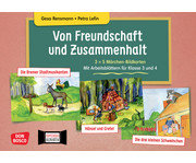 Von Freundschaft und Zusammenhalt Kamishibai Bildkartenset 1