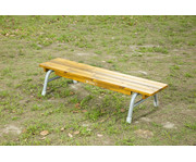 Outdoor Bank 2 Stück stapelbar 7