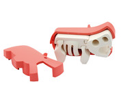 Afrikanische Tiere magnetisch 4er Set 6