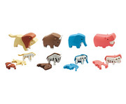 Afrikanische Tiere magnetisch 4er Set 1