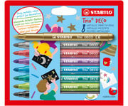 STABILO® Filzstifte Trio DECO 8er Set 1