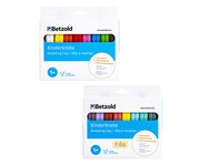 Betzold Weiche Kinderknete 8 Farben je 33 g 1