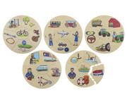 beleduc TECHNICO Puzzle Fahrzeuge 1