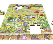 beleduc Bodenpuzzle Set Wald und Blumenwiese 2