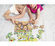 beleduc Bodenpuzzle Set Wald und Blumenwiese 3