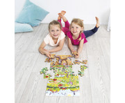 beleduc Bodenpuzzle Set Wald und Blumenwiese 4