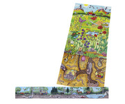 beleduc Bodenpuzzle Set Wald und Blumenwiese 1