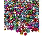 Kunststoffperlen Diamant 500 g 1