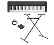 CASIO Pianokeyboard Set Casiotone CT S1 mit Stativ und Sustainpedal 1